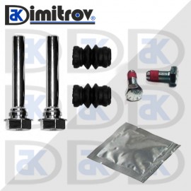 Комплект водещи втулки спирачен апарат Audi Citroen Fiat Hyundai Kia Lancia Mercedes Opel Peugeot Saab Seat Volkswagen 